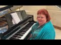 Unforgettable played on piano by Patsy Heath