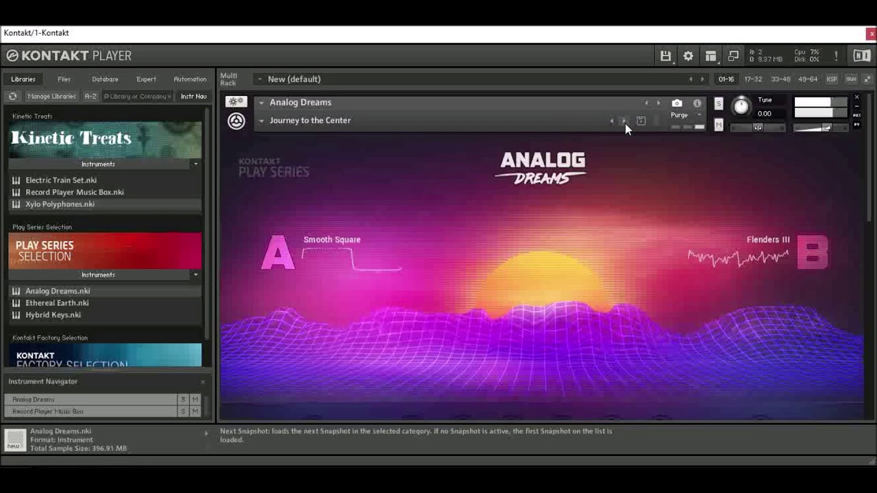 KONTACT Player by Native Instruments Analog Dreams - YouTube