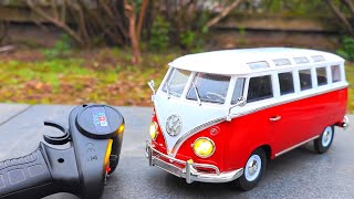 Rc Samba Bus Maisto Volkswagen Van Unboxing & Testing - Rc Unboxing Ark