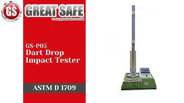 ASTM D1709 Dart Drop Impact Tester