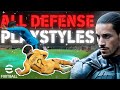 Efootball 2024 all defense player playstyles