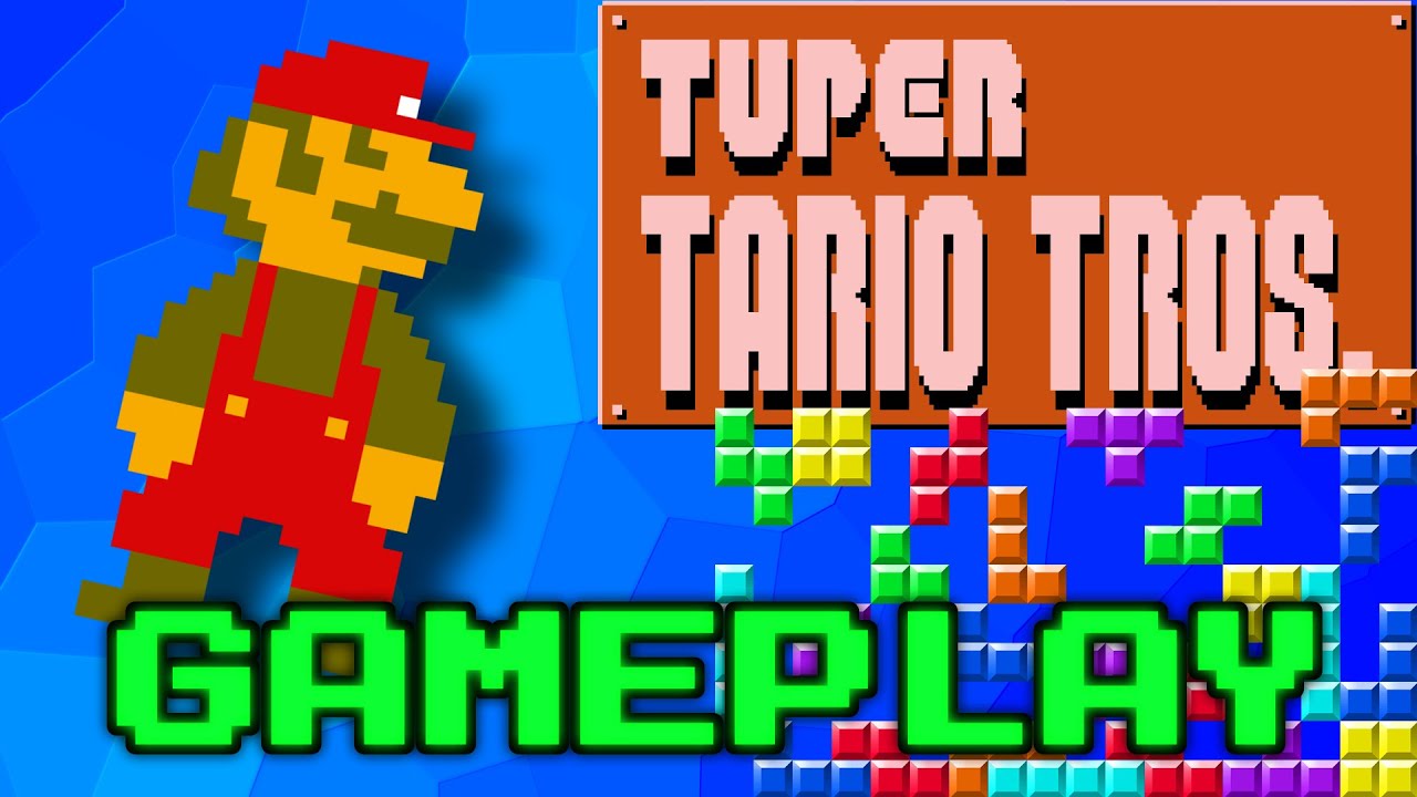 Tuper Tario Tros Gameplay Flash Games YouTube