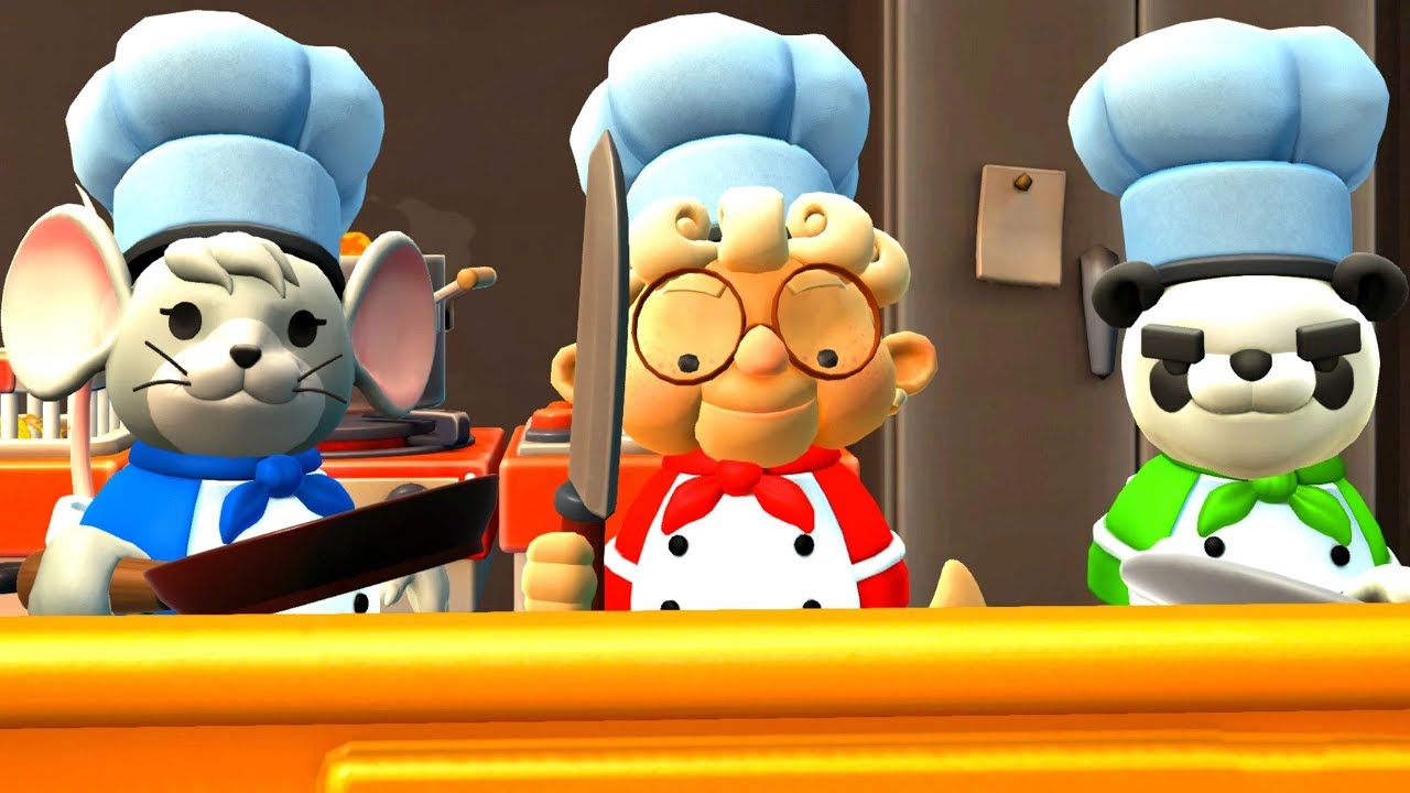 jogos divertidos pc FAMÍLIA DE COZINHEIROS MALUCOS (Overcooked! 2)
