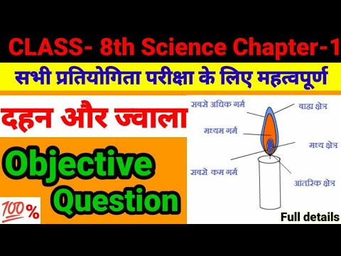 class 8th science chapter 1 question answer | class 8 dahan aur jwala ...