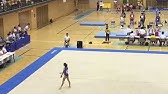 笹田夏実 Natsumi Sasada 15 Japan 女子 体操 床 Women S Floor Exercises Youtube