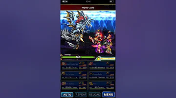 [FFBE GL] Scorn of the Dragon Abyss rerun  ,after fix bug