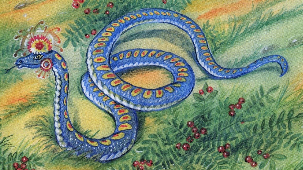 Про синюю змею. Голубая змейка Бажов. Бажов сказы голубая змейка. П П Бажов голубая змея.