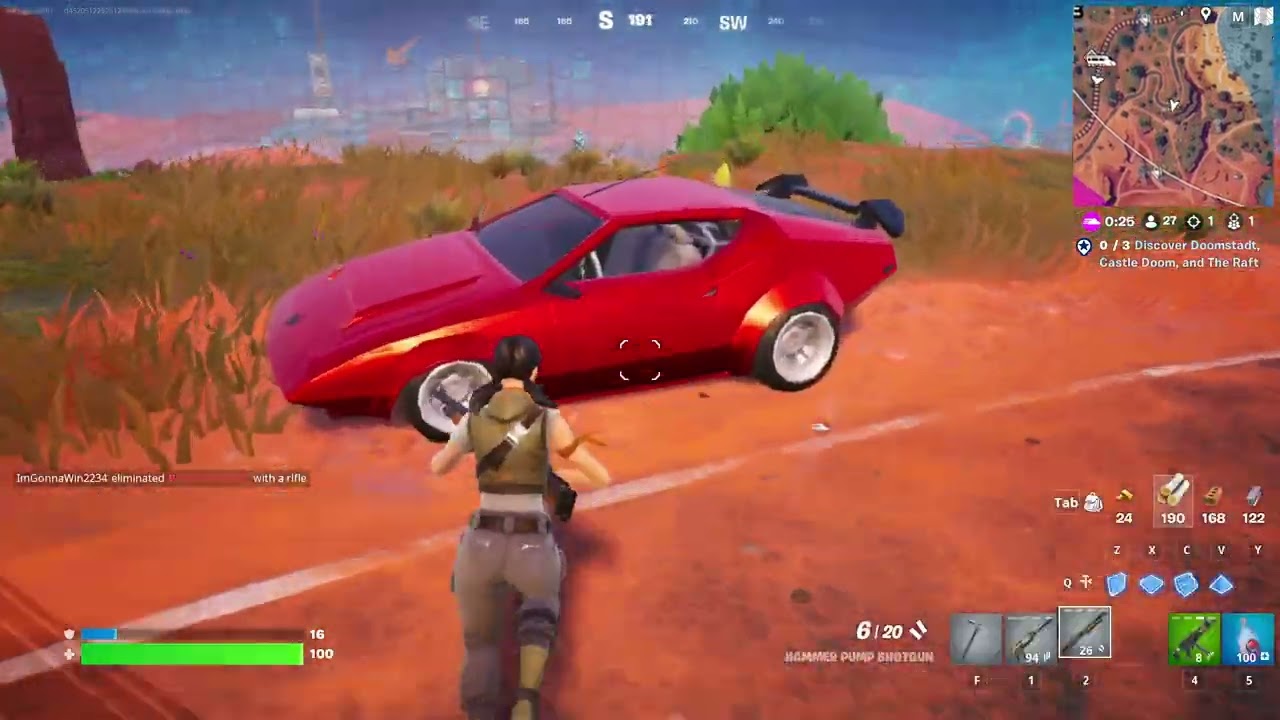 getting #1 victory royale in fortnite!!!