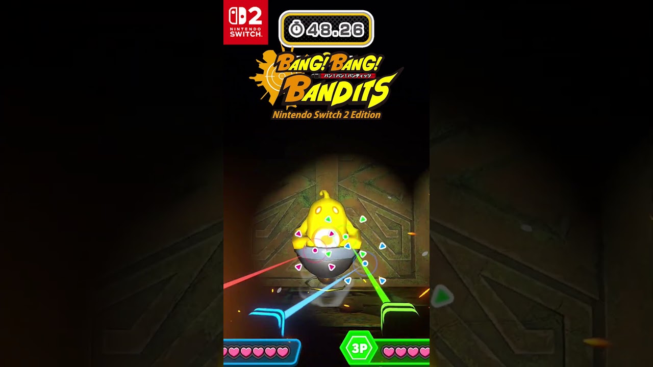 BANG!BANG!BANDITS Nintendo Switch 2 Edition」2026年3月19日発売