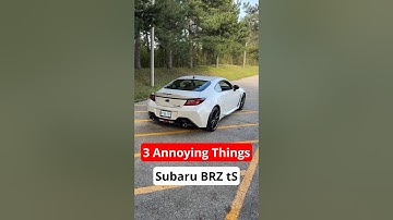 3 Annoying Things 2024 Subaru BRZ tS #automobile #carbuying #cars #cartok #subarubrz #subaru #brz