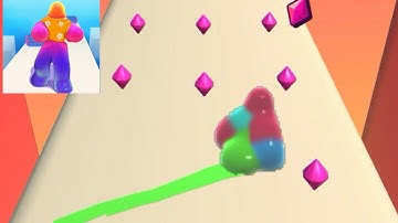 Blob runner 3d All level Gameplay Level 1-2-3 Android iOS Gameplay