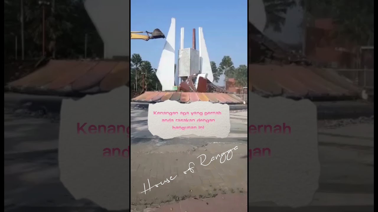 Tugu Alun Alun Mojokerto dirobohkan | House of Rangga