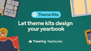 Struggling to design your yearbook? Start with Theme Kits
