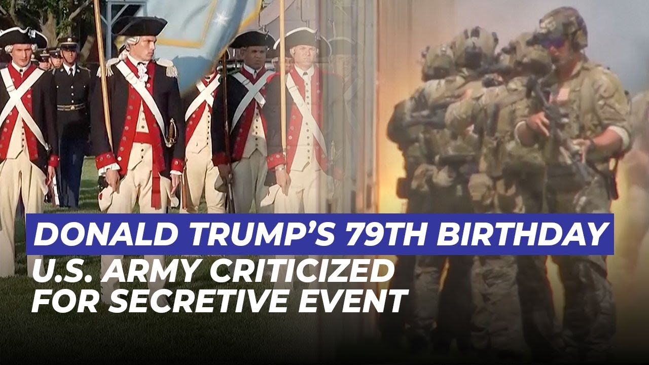 U.S. Army Criticized for Holding Parade & Banning Transgender Troops | OneNews Update