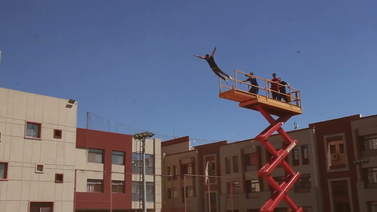 Bedayia International School - Air bag jump Egypt