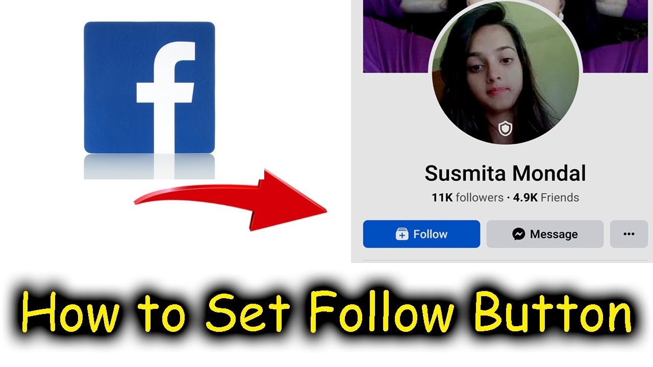 Follow Button Set Facebook Profile how to add follow button on facebook ...