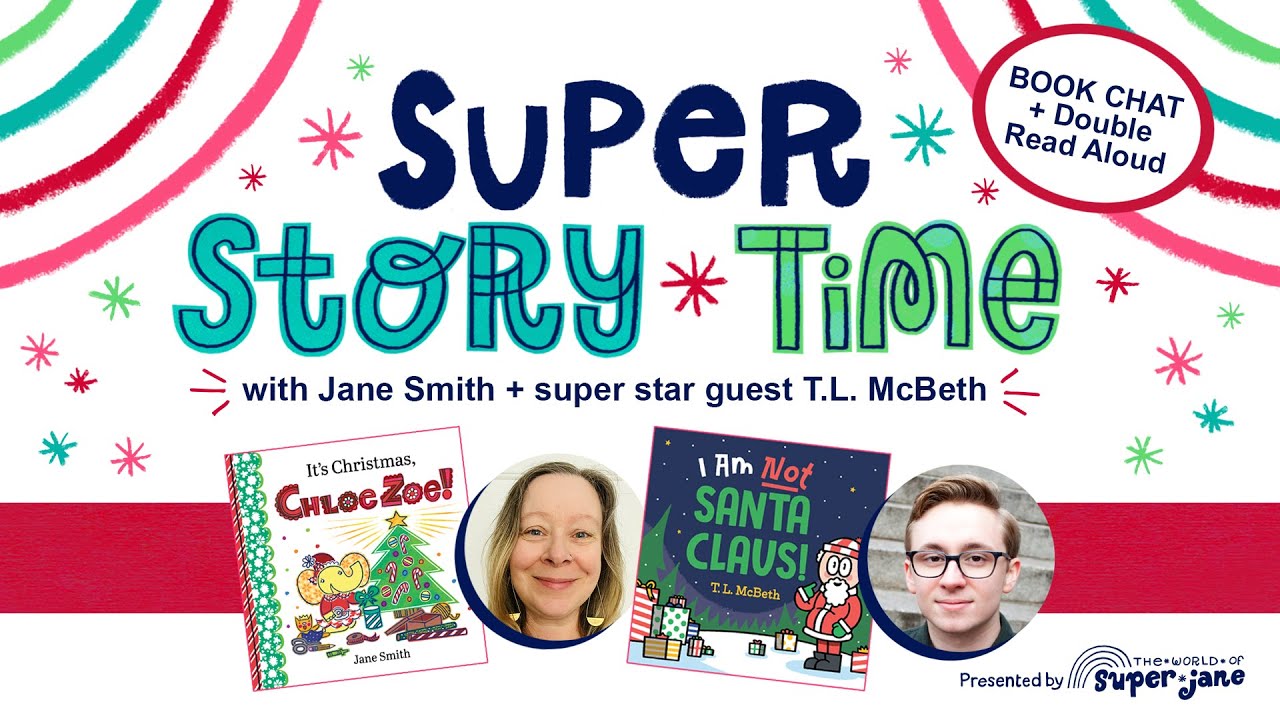 Super Story Time: IT'S CHRISTMAS, CHLOE ZOE! and I AM NOT SANTA CLAUS!