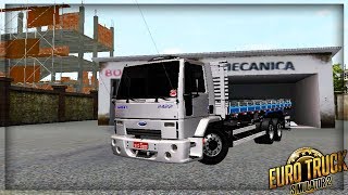 Carregado De Madeira Para Araguarina - Go Ford Cargo 2422 Ets2 1.34