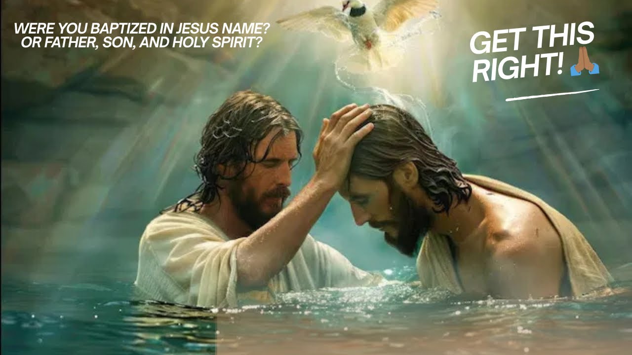 Were you baptized the right way? (In Jesus name) 