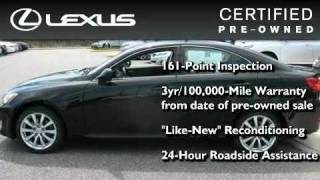 Certified 2008 Lexus IS 250 Cherry Hill NJ