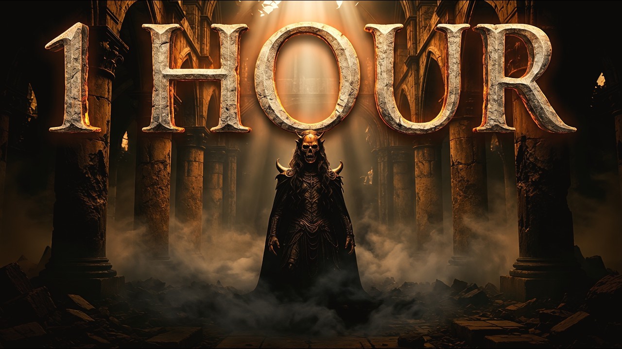 🖤 INTO THE GOTHIC VOID | 1 Hour Dark Instrumental Gothic Rock - YouTube