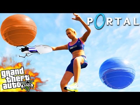 PORTAL GUN (GTA V MOD) | Téléporte toi partout dans gta !