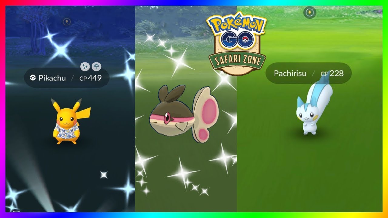 LIVE, SAFARI ZONE DE GOYANG! SPAWN INCRÍVEL COM NOVOS SHINIES