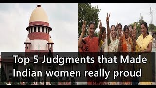 Top 5 Landmark Judgement Of Indian Supreme Court