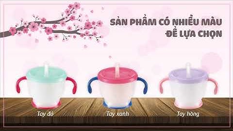 [Richell] Cốc tập uống 3 giai đoạn