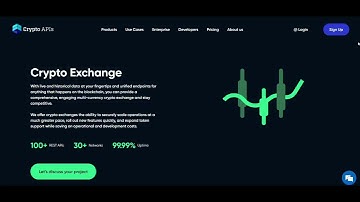 Power your exchange with Crypto APIs