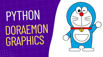 Python Graphic Design | Python Doraemon Code | Python Animation Tutorial