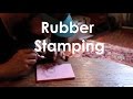 How to make a rubber stamp