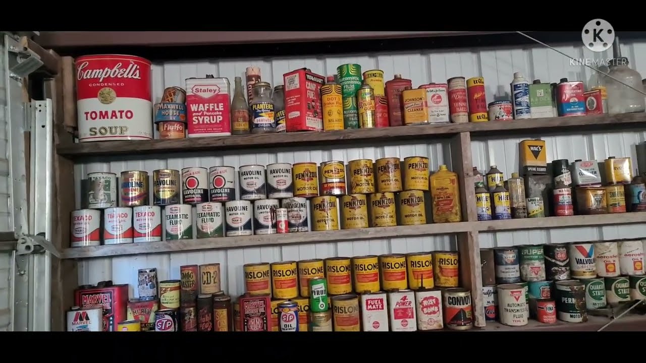 Can-Tastic! My LIFETIME COLLECTION of vintage oil, gasoline