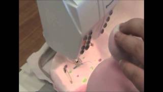 How To Embroider a Baby Cubbie Elephant's Ear