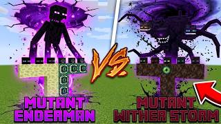 Mutant WITHER STORM VS Mutant ENDERMAN in Minecraft!