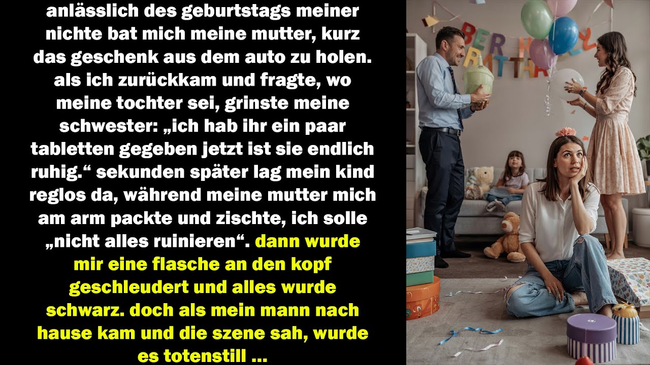 sie sagten, meine tochter „schlafe nur“ – bis mein mann heimkam und der ganze raum verstummte