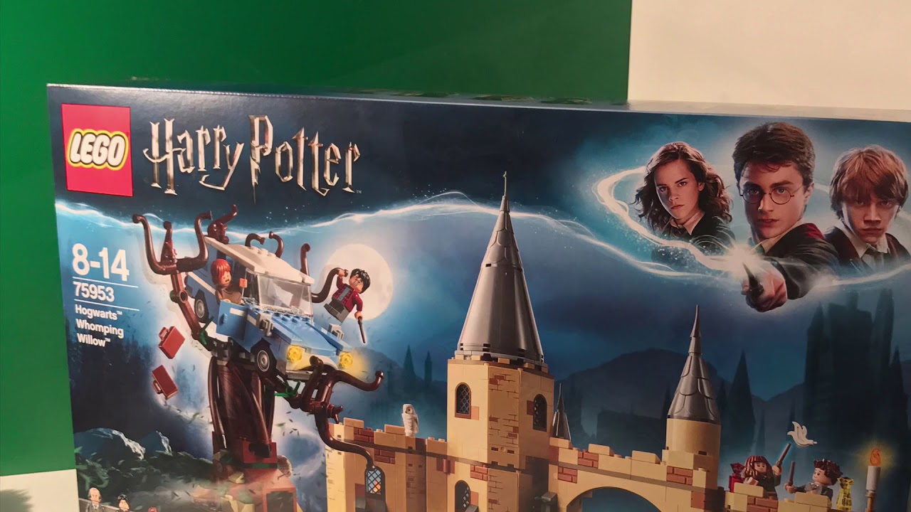 Harry Potter Lego - timelapse build of set 75953. Hogwarts Whomping Willow