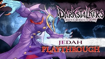 Darkstalkers Resurrection PS3 Jedah Playthrough with Special Ending!