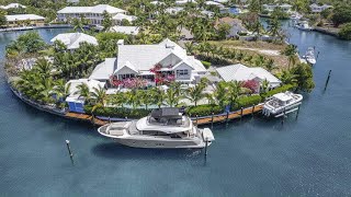 Inside One of the Bahamas' Most Exclusive Waterfront Homes — A Boater's Dream Come True!