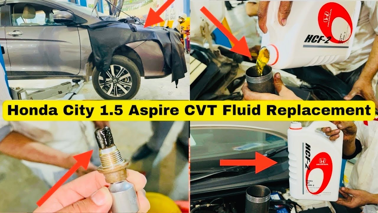 Honda City CVT Transmission Fluid Replace and total cost - YouTube