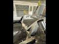 Cleaning and painting the frame on a 1975 corvette