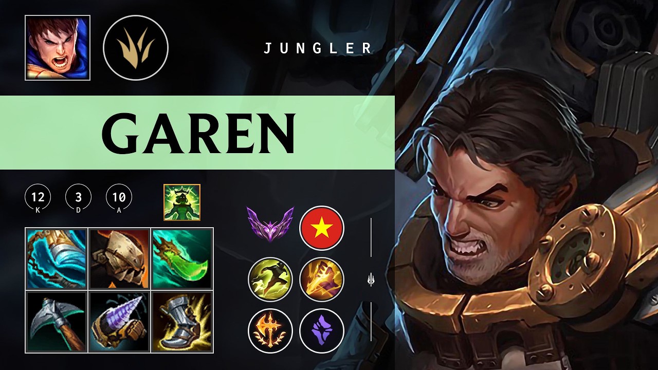 Garen Jungle vs Kindred - VN Master Patch 26.05
