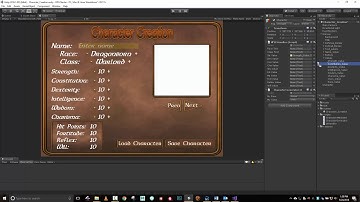 Character Generation in Unity and C# - Part 1b