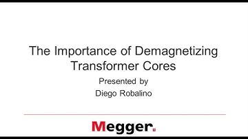 The Importance of Demagnetizing Transformer Cores