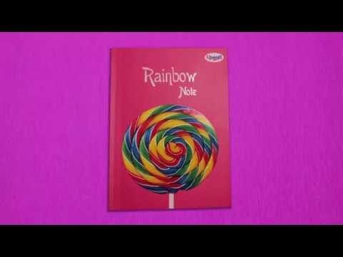 Творческий блокнот Rainbow note А5