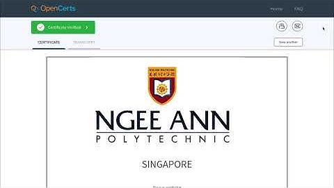 OpenCerts Demo Video
