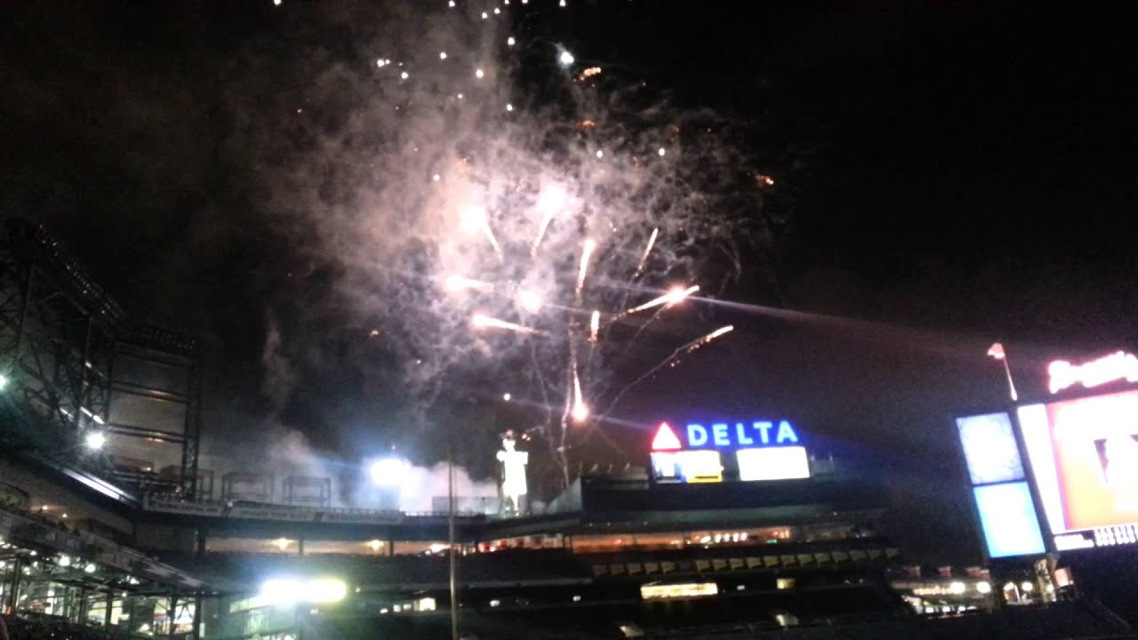 Friday Night Fireworks at Turner Field YouTube