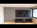 PAINEL RIPADO NA SALA - INSTALADO | HAL DESIGN MARCENARIA