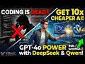 Coding is DEAD: Get GPT-4o Power at 1/10th Cost with DeepSeek &amp; Qwen! 🚀