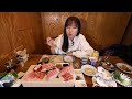 사장님 죄송합니다.. 쯔양 단골 무한리필 참치집! 1년전 비공개영상.. Korean mukbang eating show